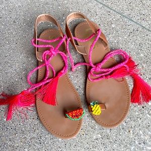 Circus Sam Edelman Binx-5 fruit sandals 8.5